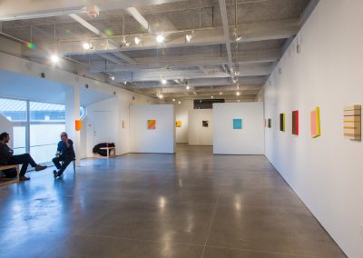 Installation view of Andre Torres's exhibition at Gallery 7, University of Wisconsin-Madison