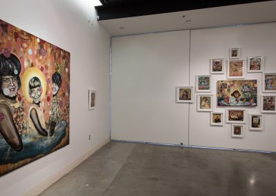 Installation view of Brian Bartlett's Master of Fine Arts exhibition at the Art Lofts Gallery, University of Wisconsin-Madison