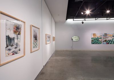 Installation view of Eric Wolever's Master of Fine Arts Exhibition. Art Lofts Gallery, Department of Art University of Wisconsin-Madison