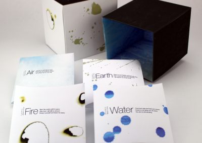 Packaging the Elements, graphic design