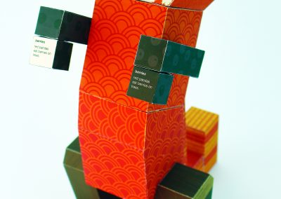 Red Panda Packaging, graphic design