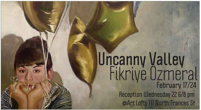 Uncanny Valley: Recent Works and MA Show by Fikriye Ozmeral