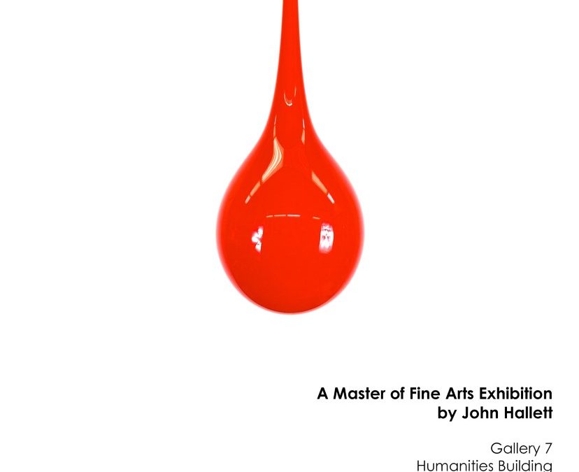 Plumb MFA Exhibition by John Hallett promo