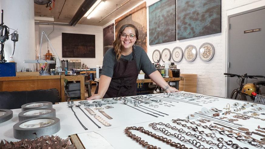 Stacey Lee Webber [MFA ’08] gears up for the 2017 PMA Craft Show by Jennifer Logue