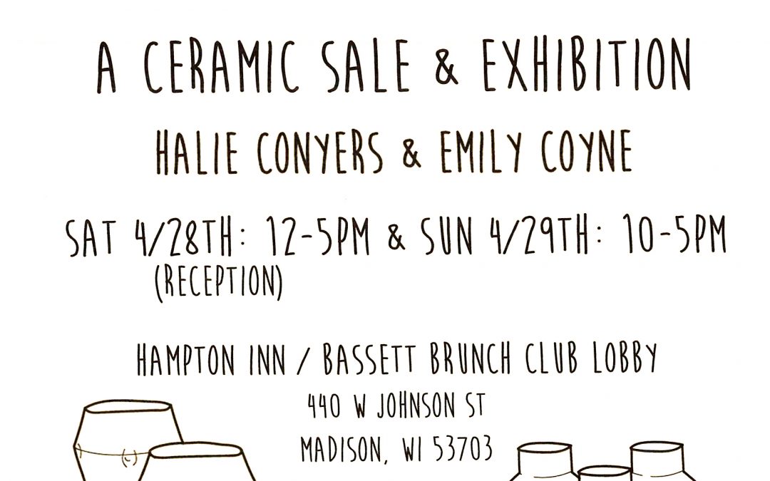 Collections A Ceramic Sale & Exhibition by Halie Conyers & Emily Coyne