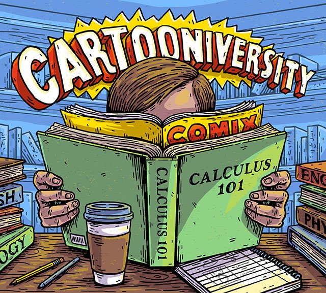 Cartooniversity illustration by Tommy Washbush