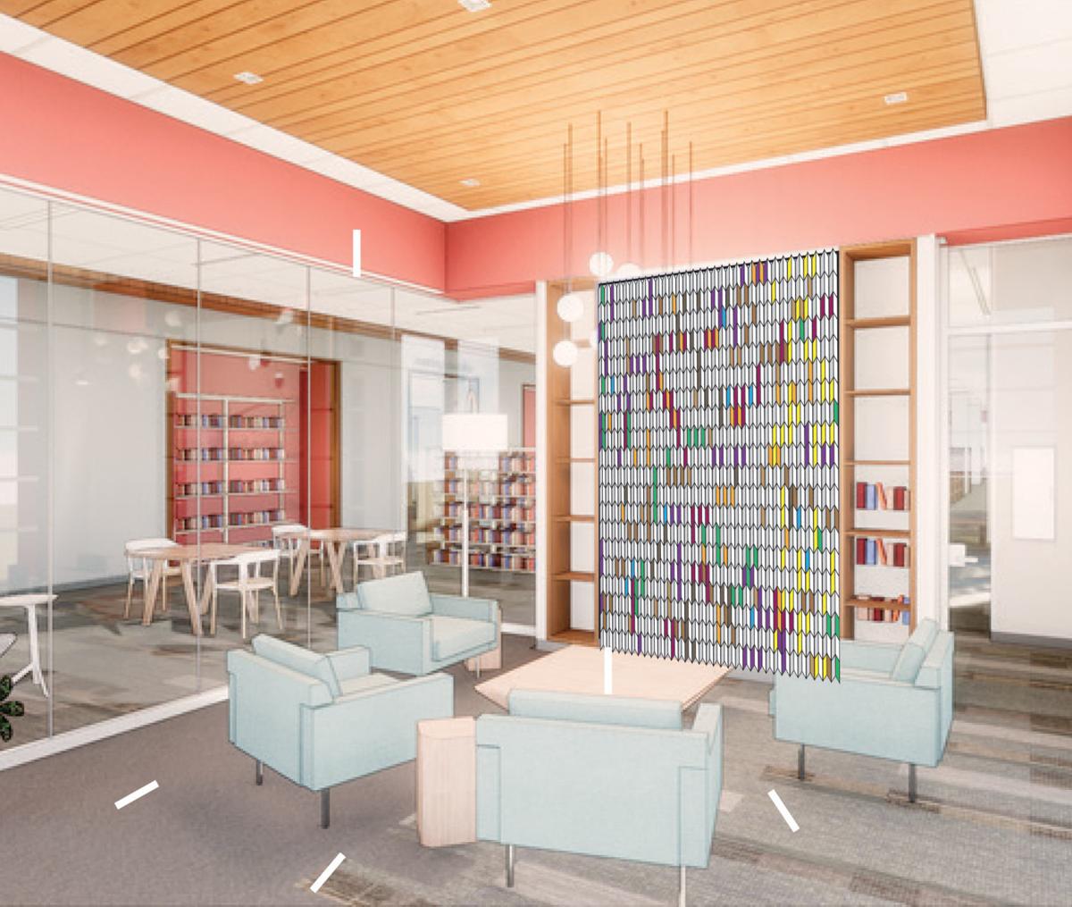 Six artists considered for new public art at Pinney Library by Lindsay