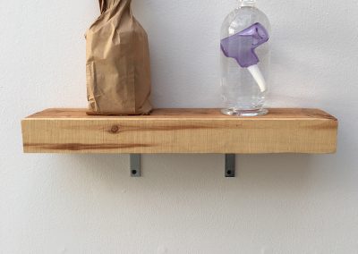 Bottle glass art by Sam Merkel