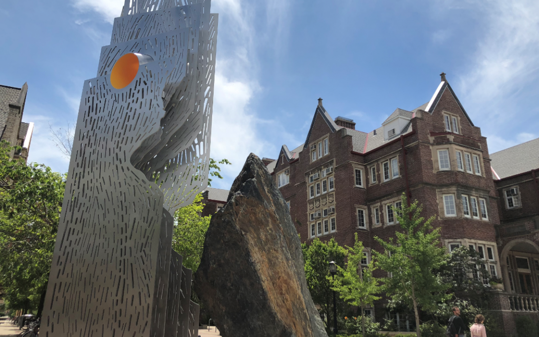 More than just eye candy — new UW sculpture welcomes inclusionary thought by Zach Lutz