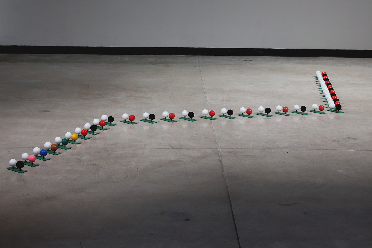 1:47, Mixed media installation art by Taylor Kurrle.