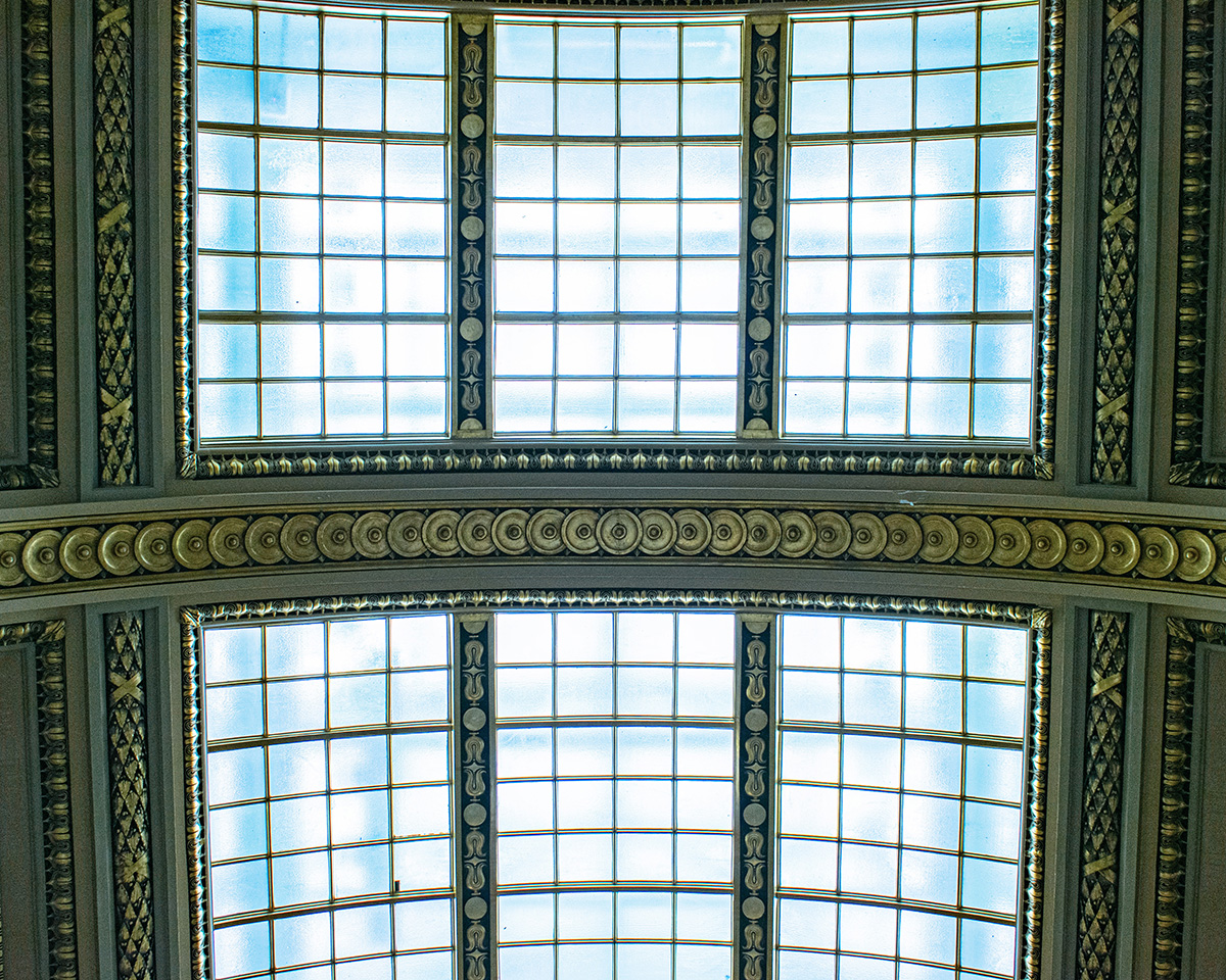 Ceilings, photography by Lucilia Schieldt.