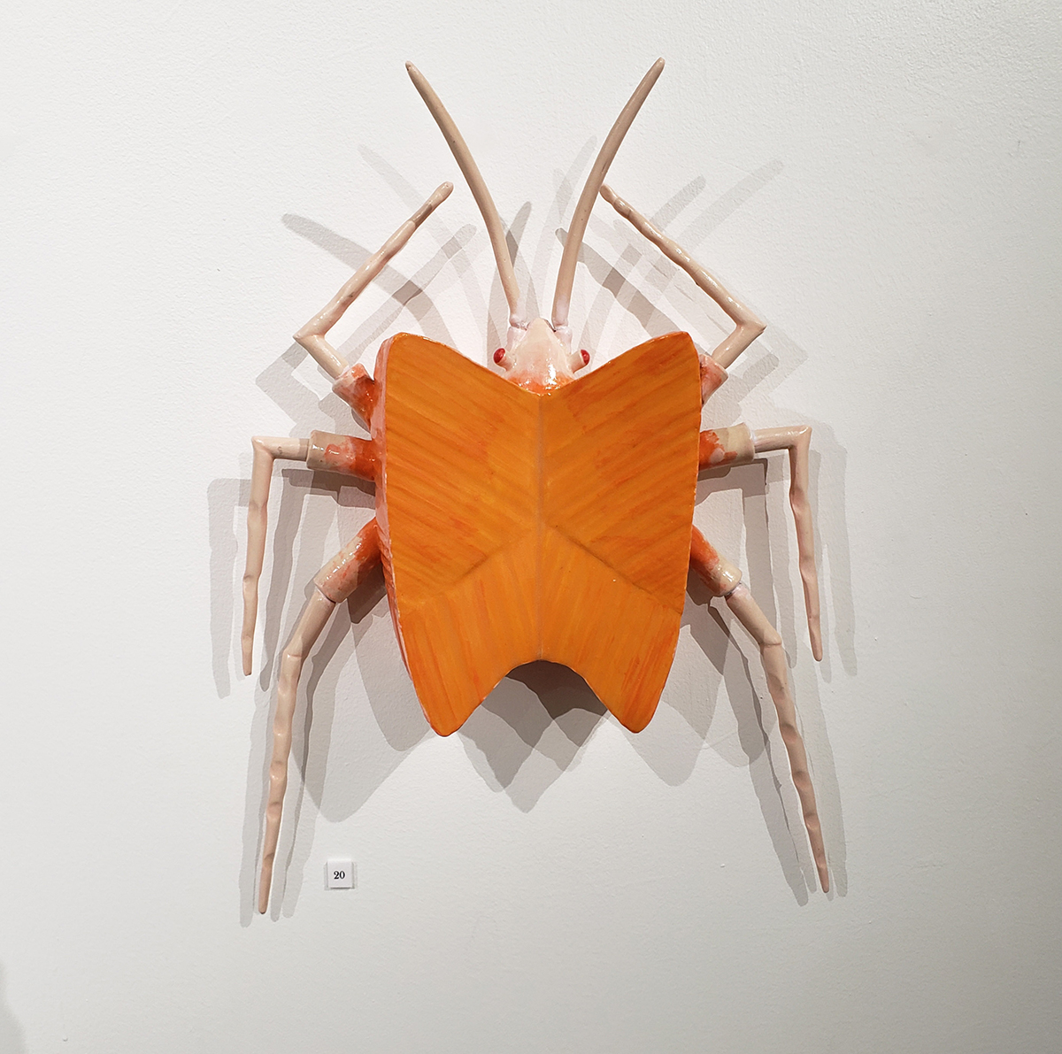 Dr. Mandrakes Wondrous Insects of Morroke, ceramic and mixed media sculpture by Riley McManus.