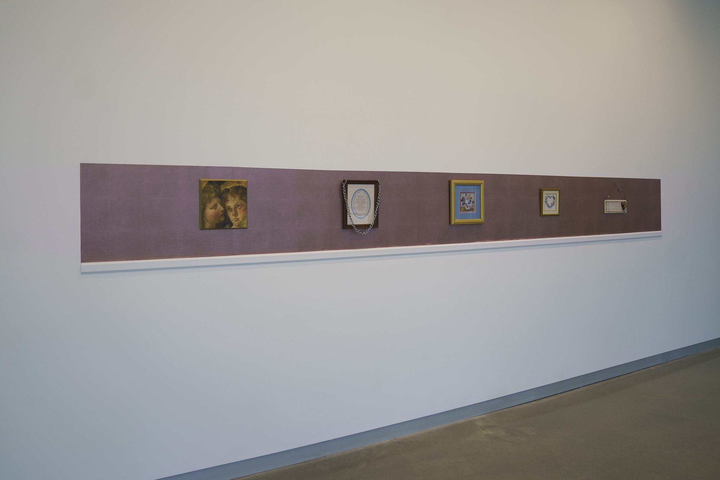 Installation view of (Sub)urbia Master of Fine Arts Exhibition by Conley Clark at the Arts + Literature Laboratory.