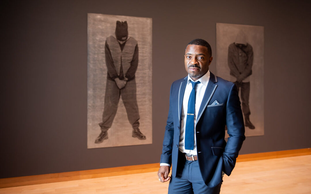 Madison Artist Faisal Abdu’Allah’s “Dark Matter” Invites Public into His Journey of Transformation by Sandra Whitehead