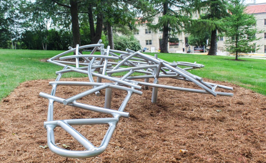 Ho-Chunk artist’s sculpture returns to UW-Madison by Kayla Huynh