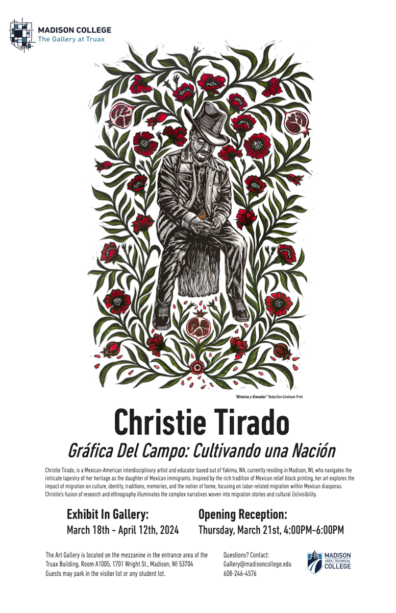 Gr fica Del Campo Cultivando una Naci n by Christie Tirado UW ART