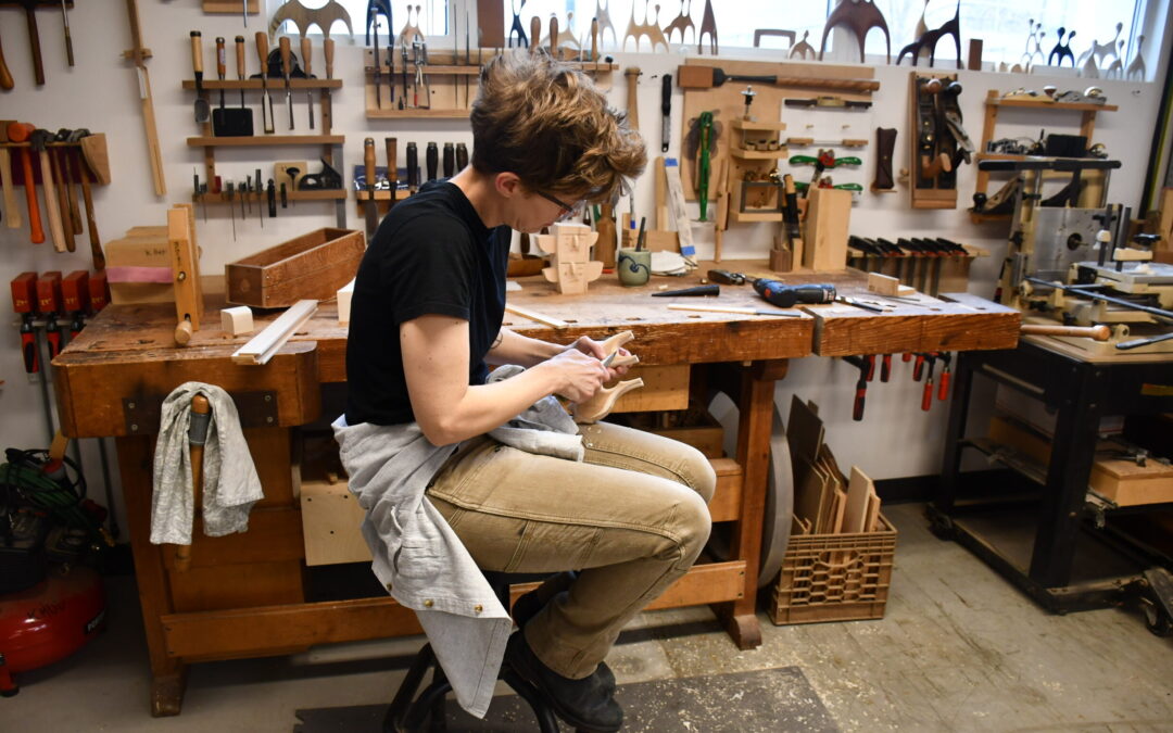 The language of woodworking: Madison resident creates art from trees by Mackenzie Krumme