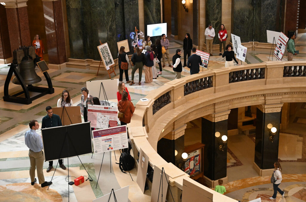 Alumni, staff, and faculty make strong case for UW–Madison at Day at the Capitol by Jason Gohlke