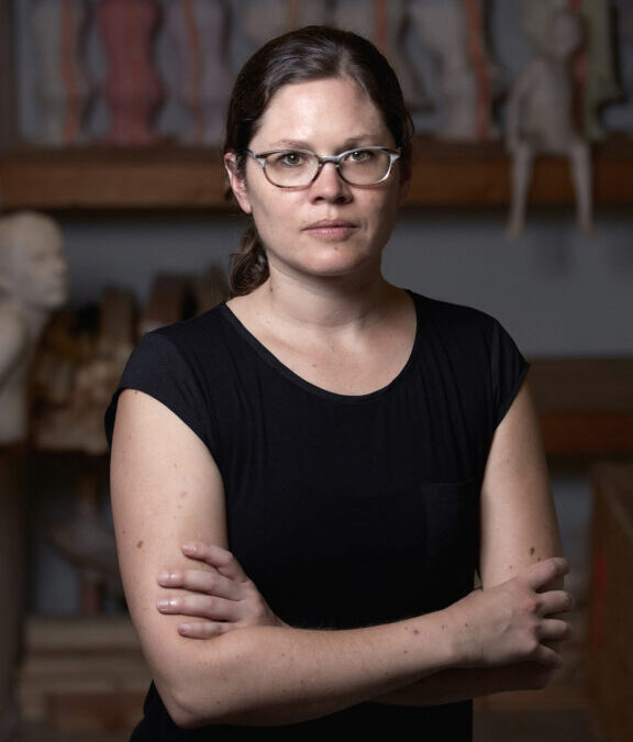 Artist Christina A West Mixes Sculpture and the Nude Human Form at MMoCA’s Triennial by 8 O’Clock Buzz