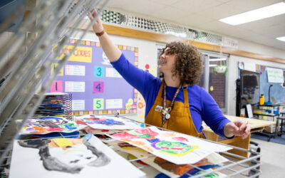 Swanson Saturdays: Elementary Art Spotlight with K-2 Elementary Art Teacher Michelle Velasquez-Klopp