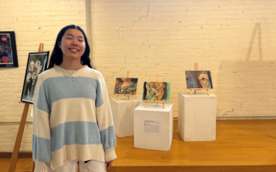 Mandy Choy from the School of Education’s Art major